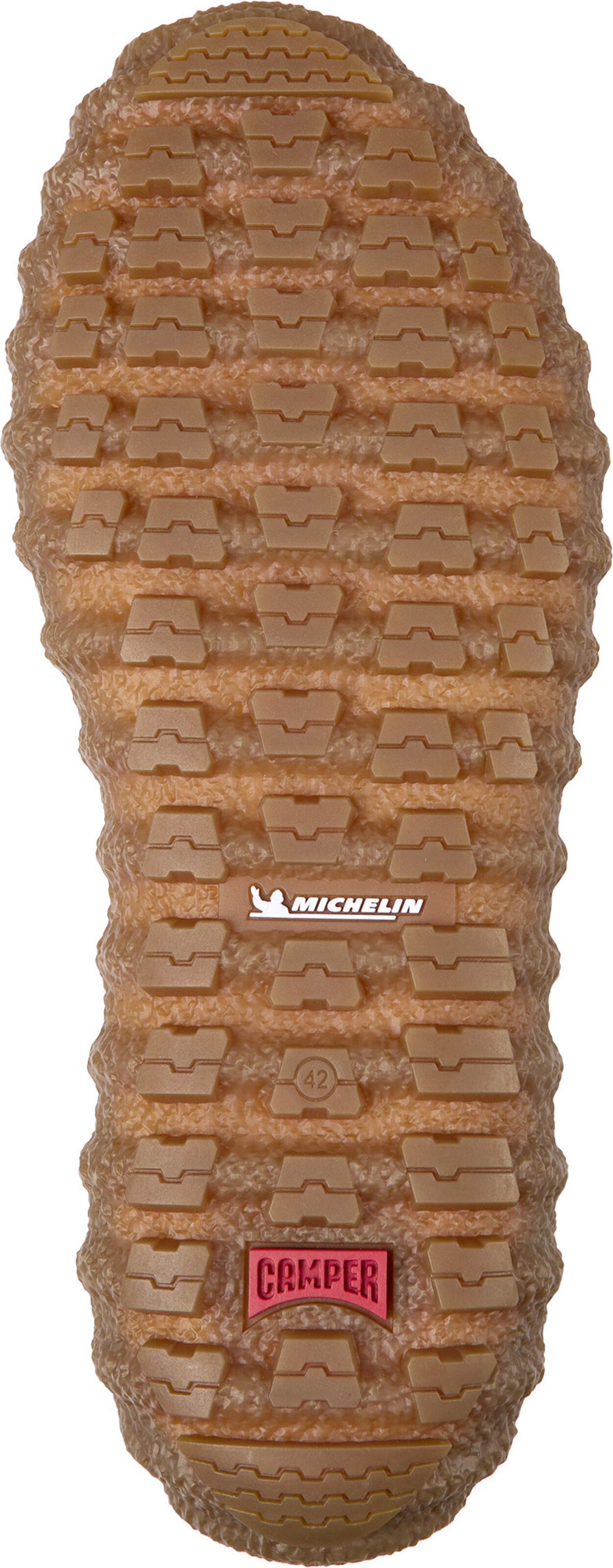 Bottines à lacets 'Ground' CAMPER en beige