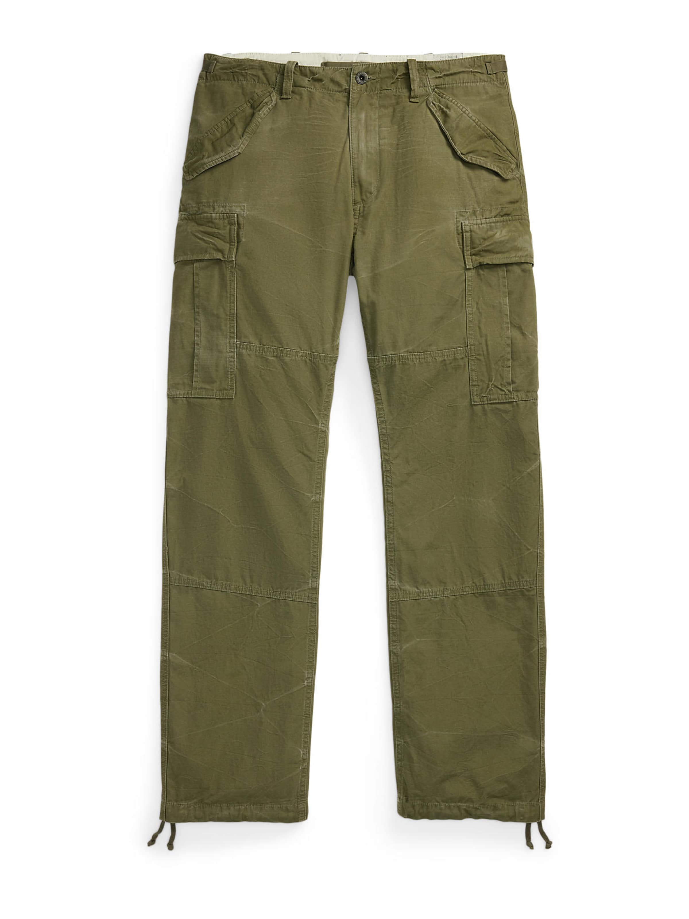 Regular Pantalon cargo Polo Ralph Lauren en vert : devant