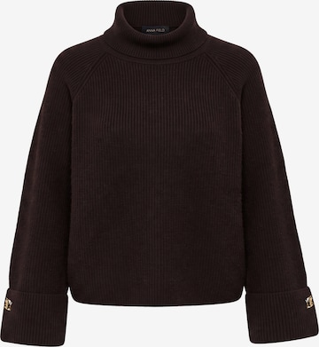 Anna Field Pullover in Braun: Vorderseite