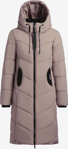 Veste d’hiver ' ARIBAY5 ' khujo en marron : devant
