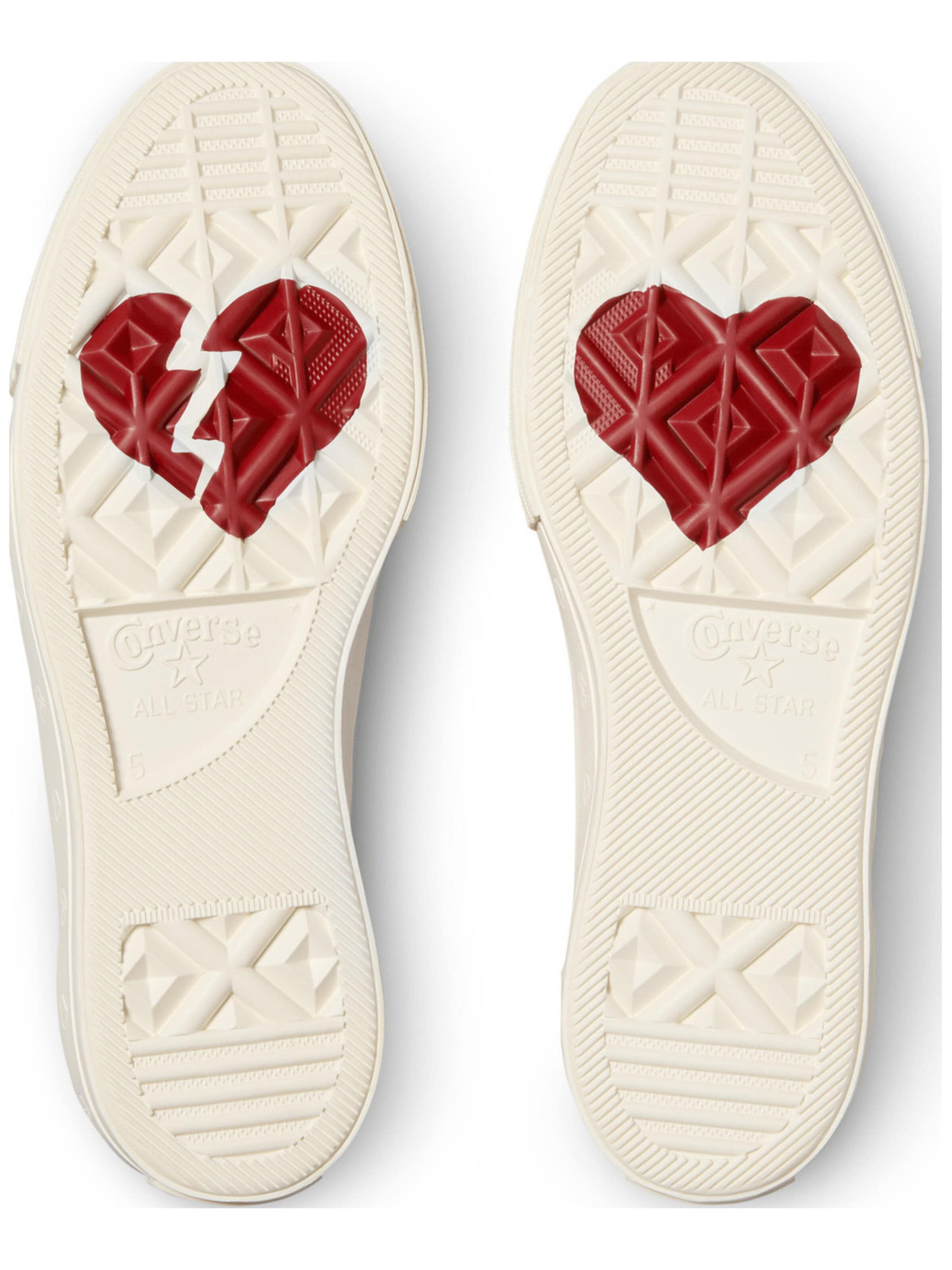 Sneaker bassa 'Converse Chuck Taylor As Lift' di CONVERSE in rosso