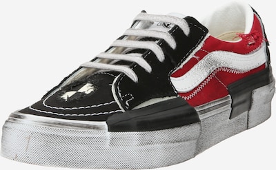 VANS Sneaker 'SK8-LOW' in rot / schwarz / silber, Produktansicht