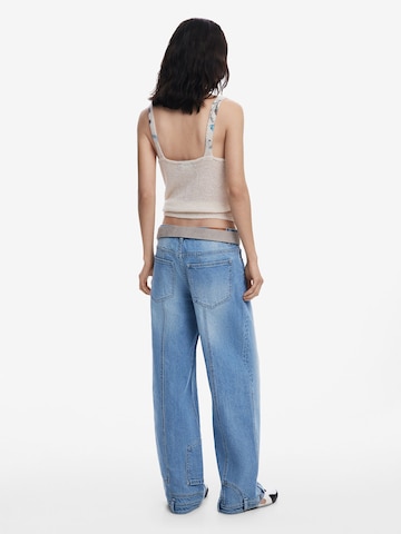 Desigual Sveter - Biela