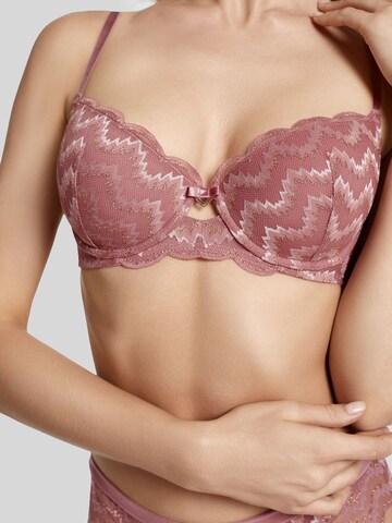 Marc & André Push-up BH 'ROSE IMPULS' in Roze
