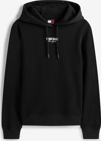 Tommy Jeans Свитшот 'ESS' в Черный: спереди