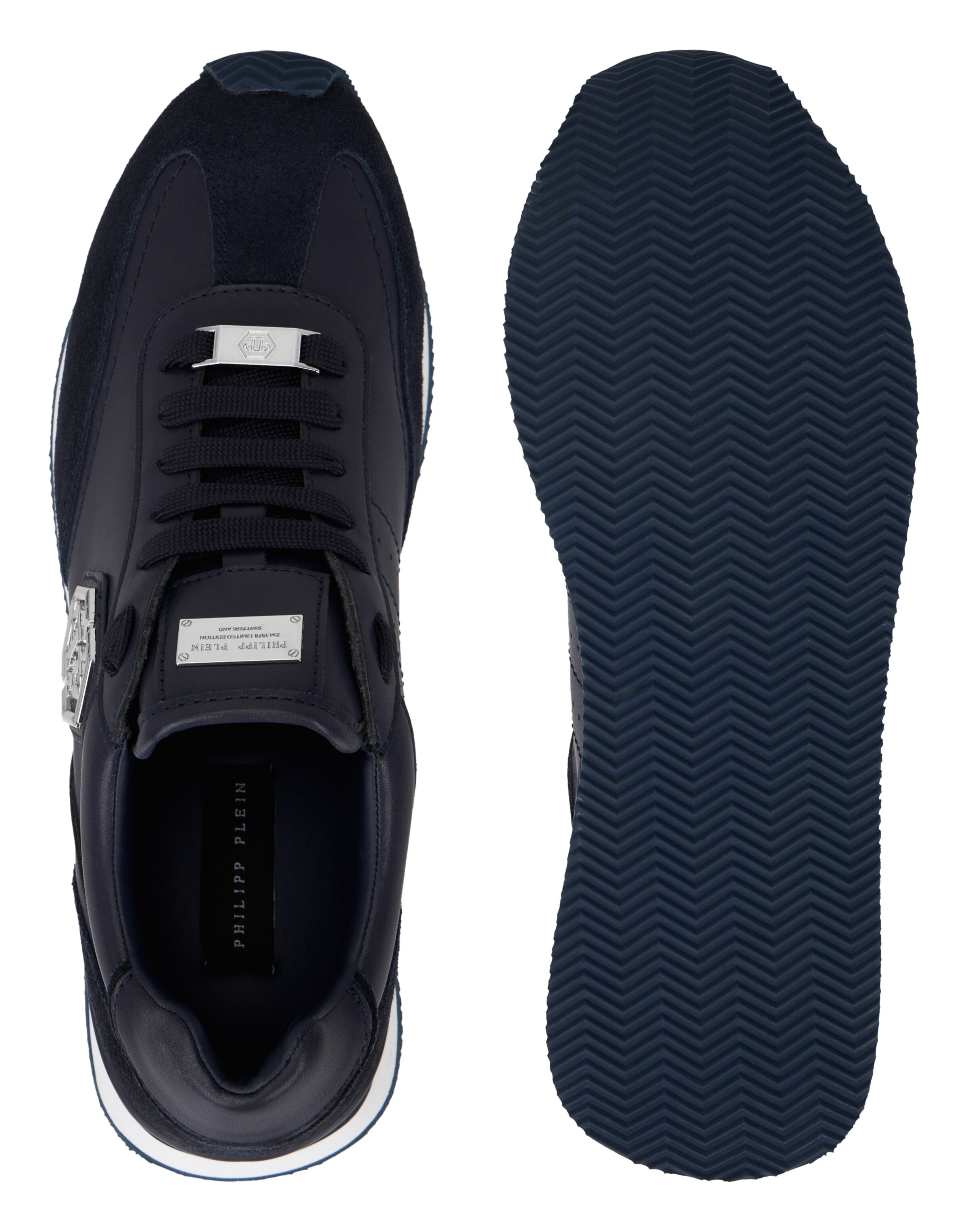 Sneaker bassa di Philipp Plein in blu