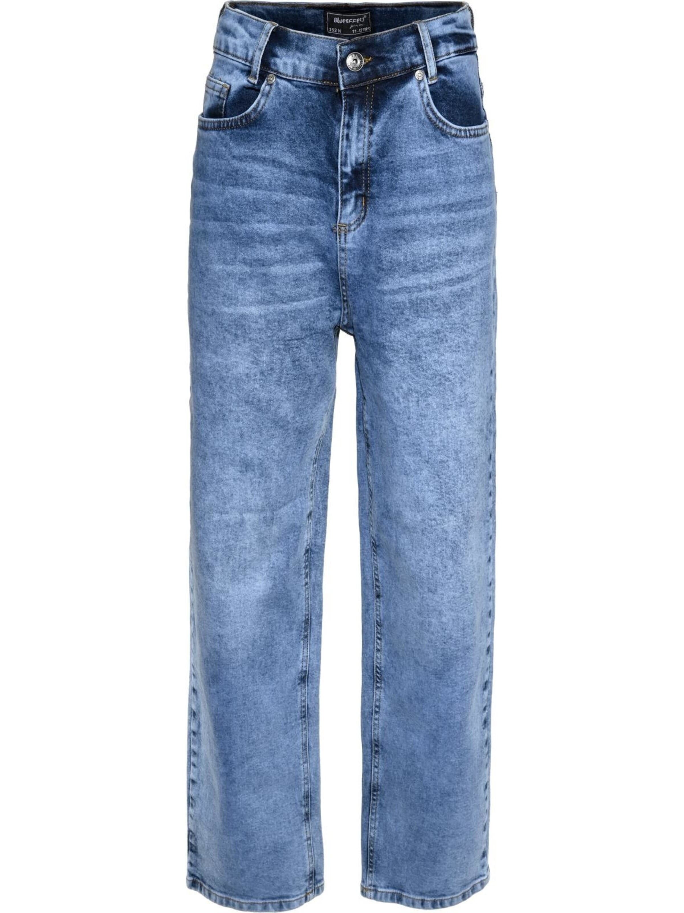 BLUE EFFECT Baggy Jeans 'Super Baggy Jeanshose Bundweite slim fit' in Blue: front