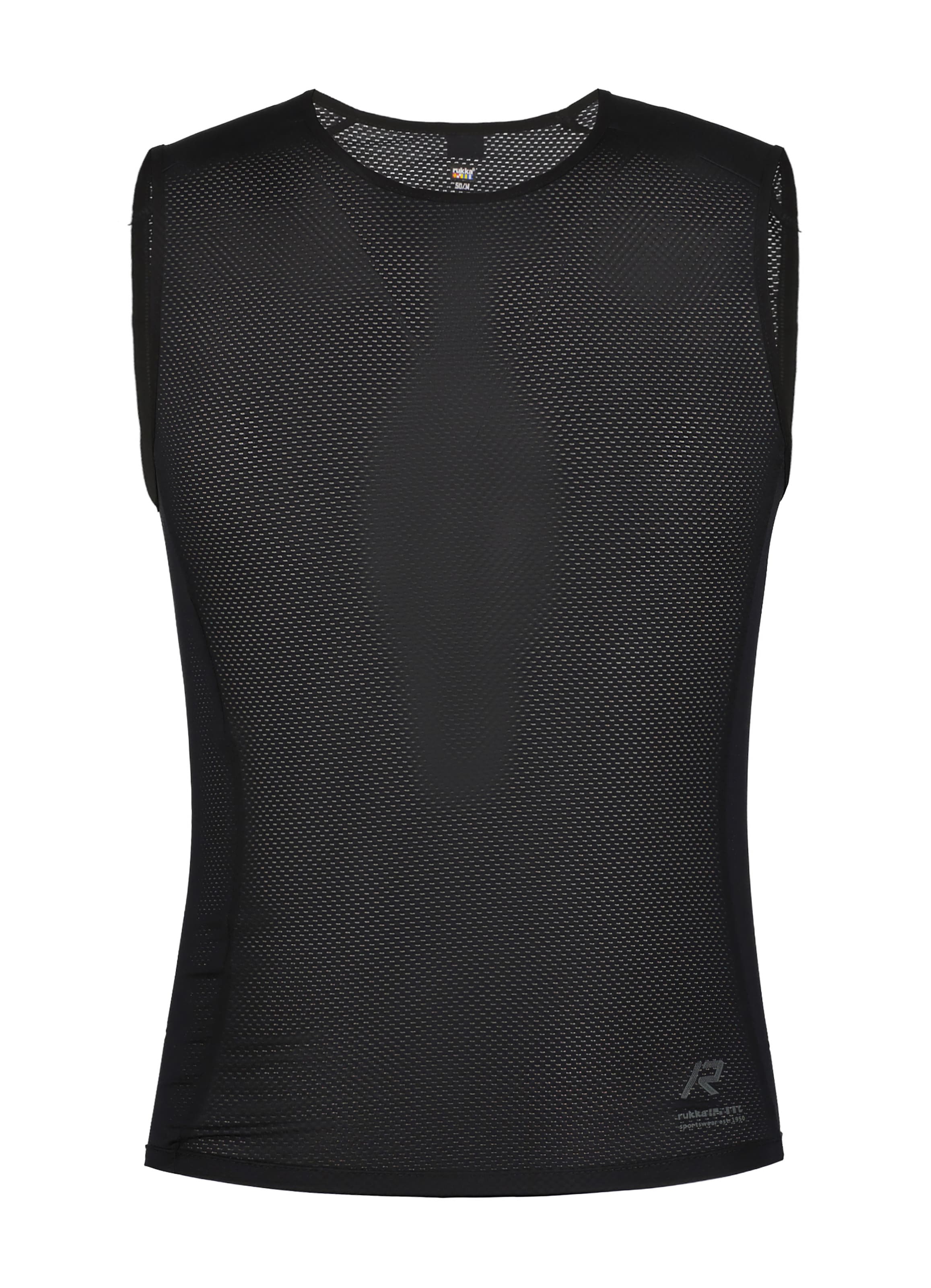 Rukka Λειτουργικό μπλουζάκι 'Rampola' σε μαύρο: μπροστά