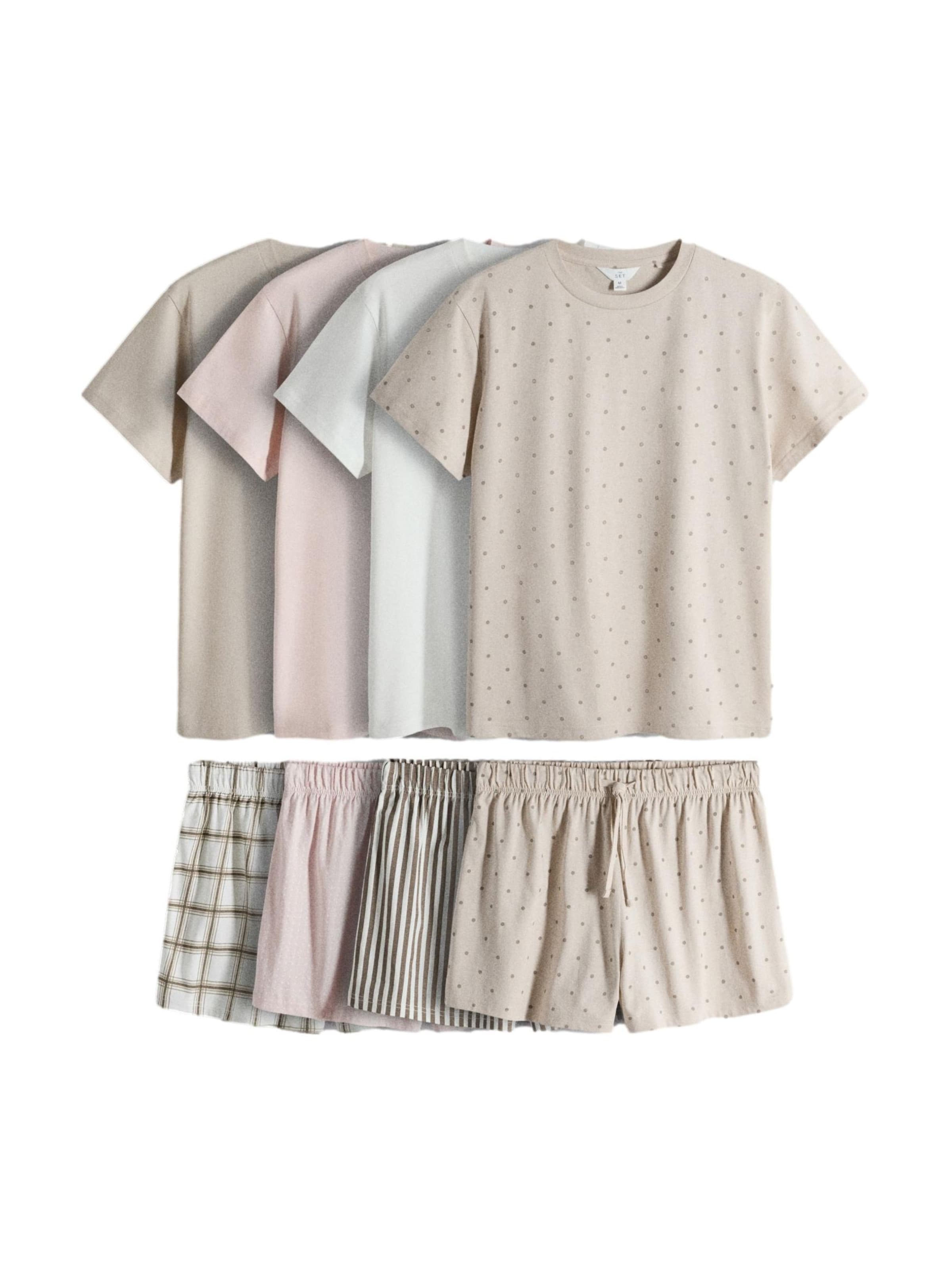 The Set Shorty in Beige: Vorderseite