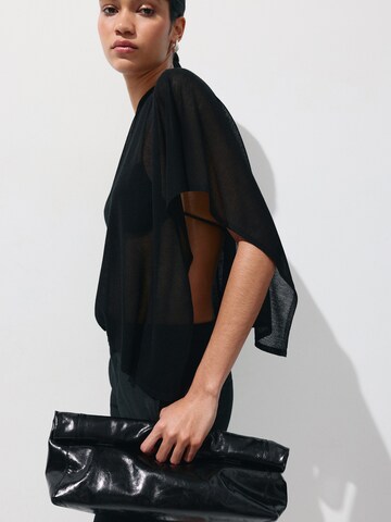 MANGO Cape 'ARGON' in Black