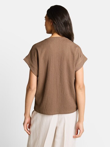 TOM TAILOR Shirt in Bruin