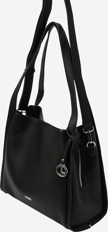 L.CREDI Tasche 'Judith' in Schwarz: predná strana