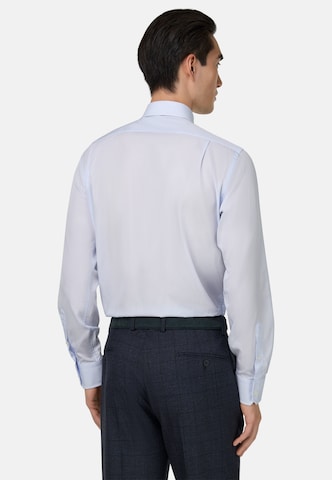 Boggi Milano Regular fit Zakelijk overhemd in Blauw
