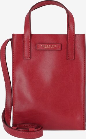 The Bridge Handbag in Red: front