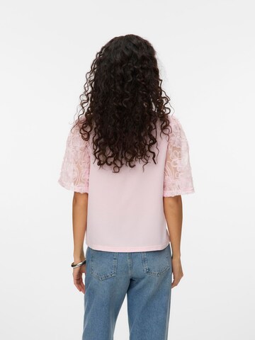 VERO MODA Shirt 'VMNina' in Roze
