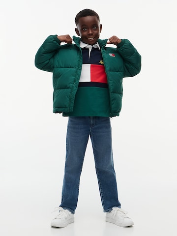 TOMMY HILFIGER Winterjas 'New Essential' in Groen