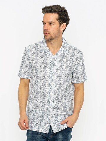 Dandalo Regular fit Button Up Shirt in White: front