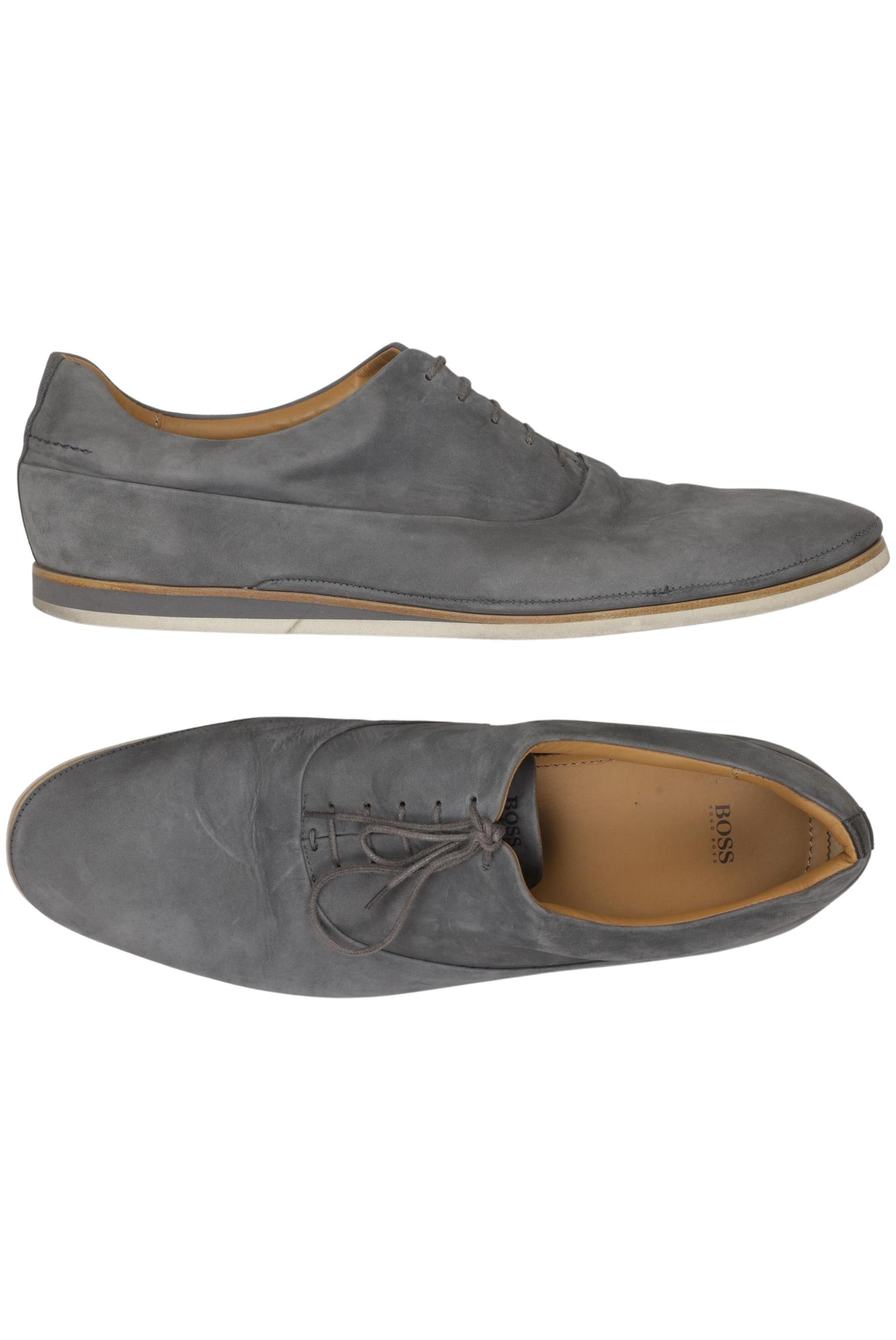 BOSS Halbschuh 46,5 in Grau: Vorderseite