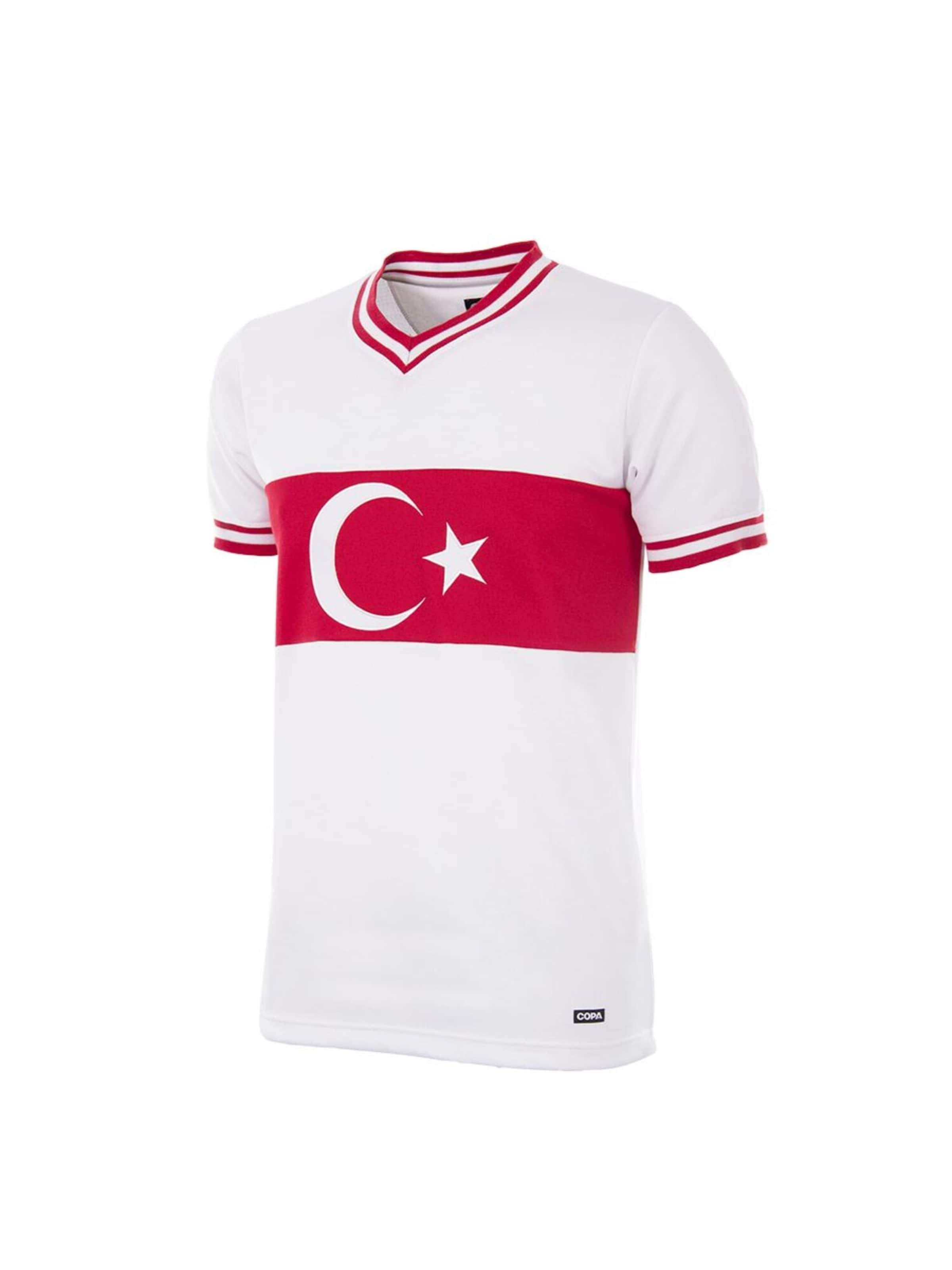 Copa Jersey 'Retro Türkei 1979' in White: front