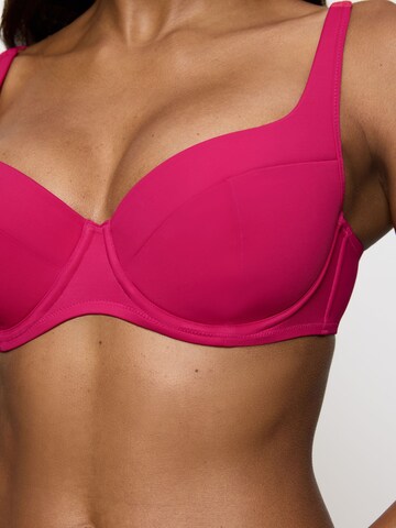 TRIUMPH Balconette Bügel-Bikini-Top ' Summer Twist ' in Pink