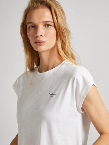 T-shirt 'LORY' Pepe Jeans en blanc