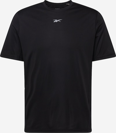 Sportiniai marškinėliai 'SPEEDWICK' iš Reebok, spalva – šviesiai pilka / juoda, Prekių apžvalga