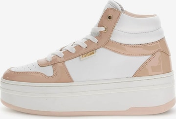 GUESS Sneakers 'Linzy' in Pink: front
