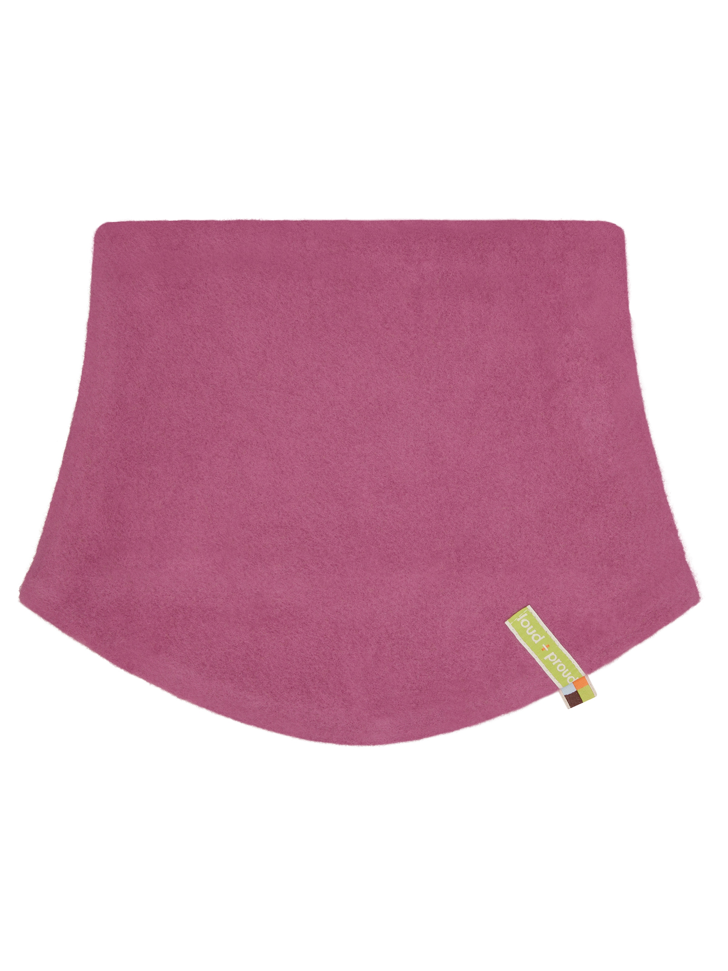 loud + proud Schal 'Wende'‌‌‌‌‌‌ in Lila: Vorderseite