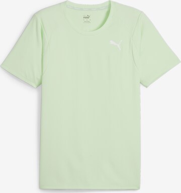 T-Shirt fonctionnel PUMA en vert : devant