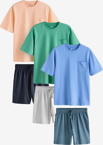 Pyjama court Next en bleu : devant