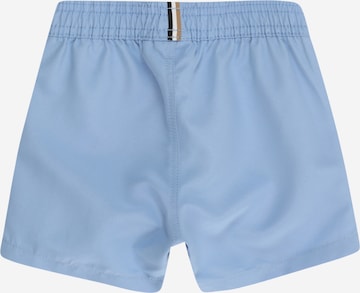 BOSS Kidswear Zwemshorts in Blauw