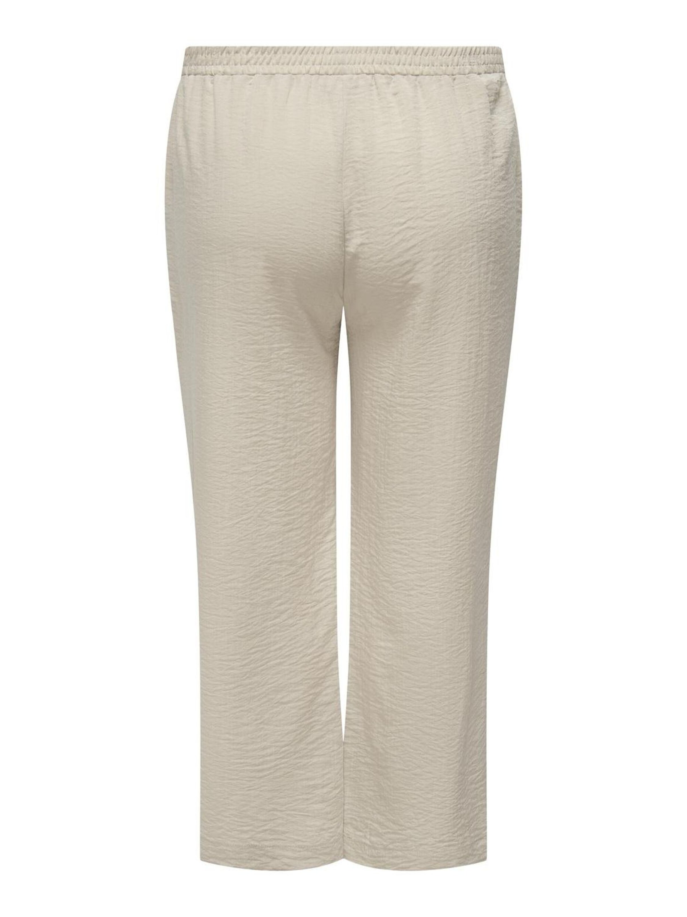 Regular Pantalon ONLY Carmakoma en beige