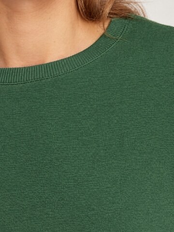 Sweat-shirt Ethiquet en vert