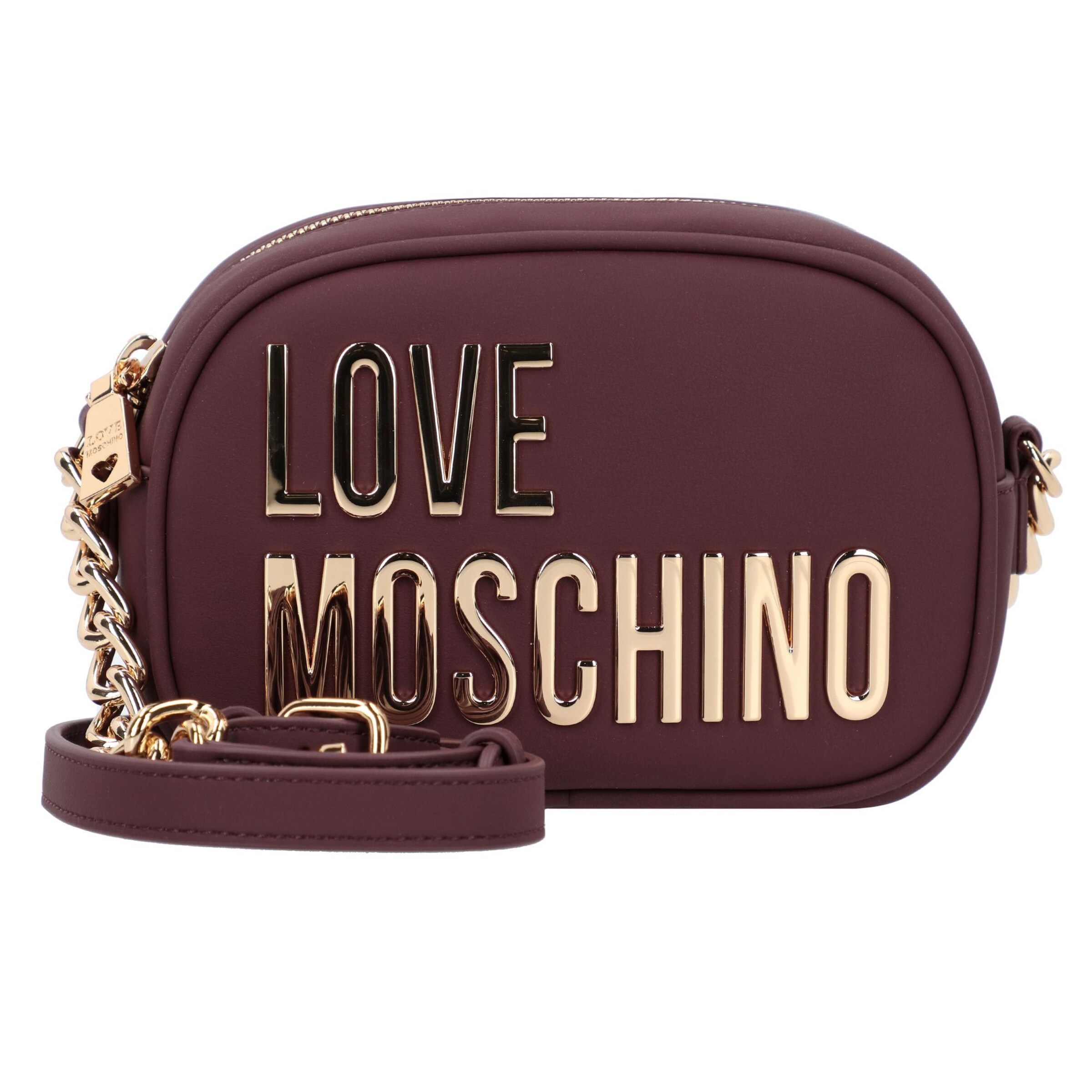 Sac à bandoulière Love Moschino en rouge : devant