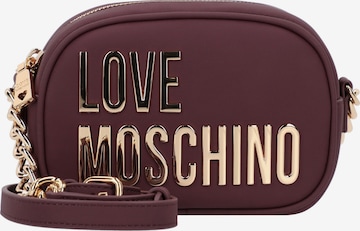 Sac à bandoulière Love Moschino en rouge : devant