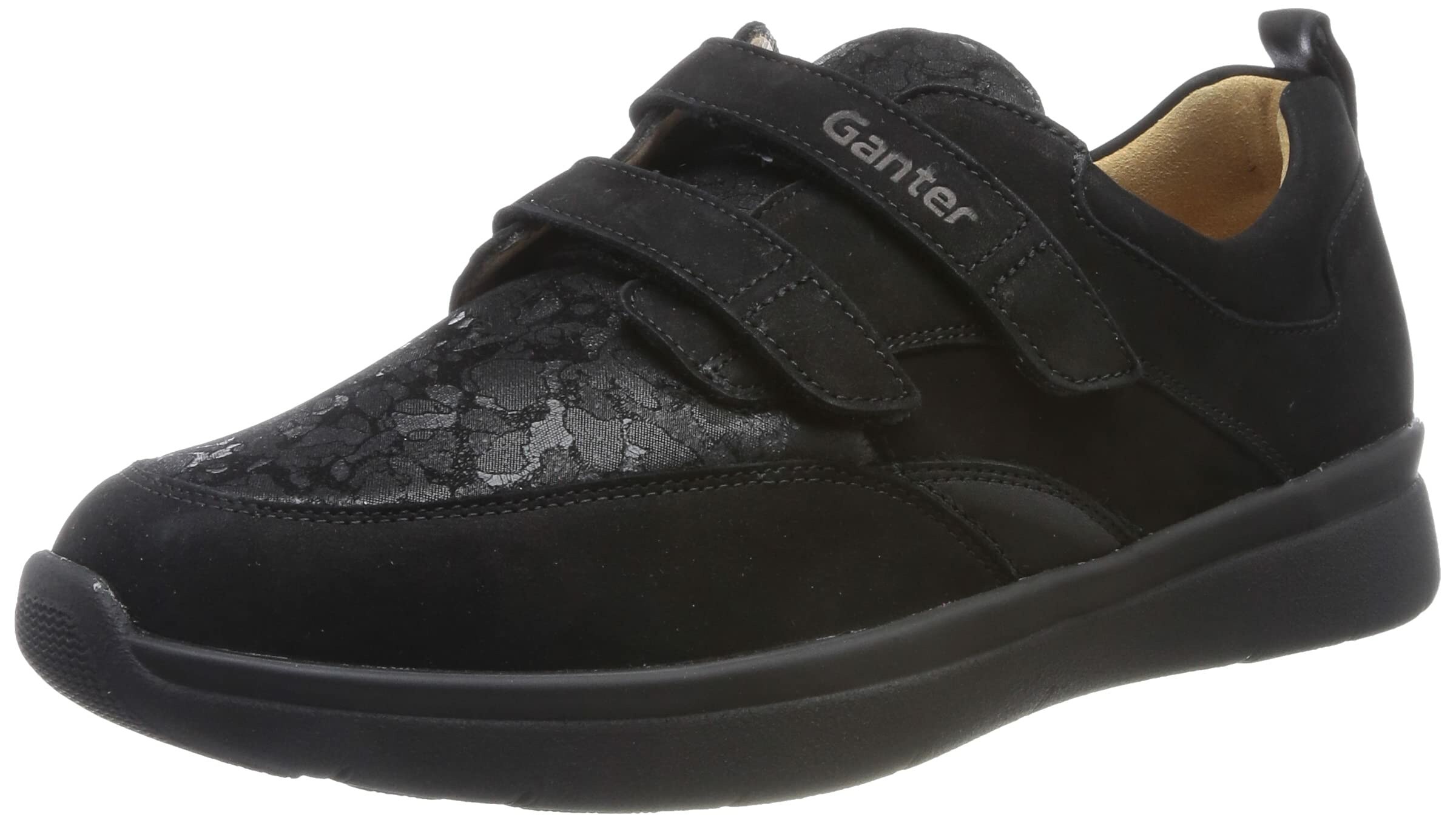 Ganter Sneaker in Schwarz: Vorderseite