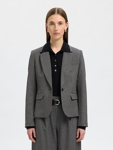 SELECTED - Blazer en negro: frente