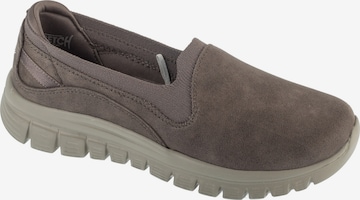 SKECHERS Slip-on 'Graceful - Leaning In' in Grijs: voorkant