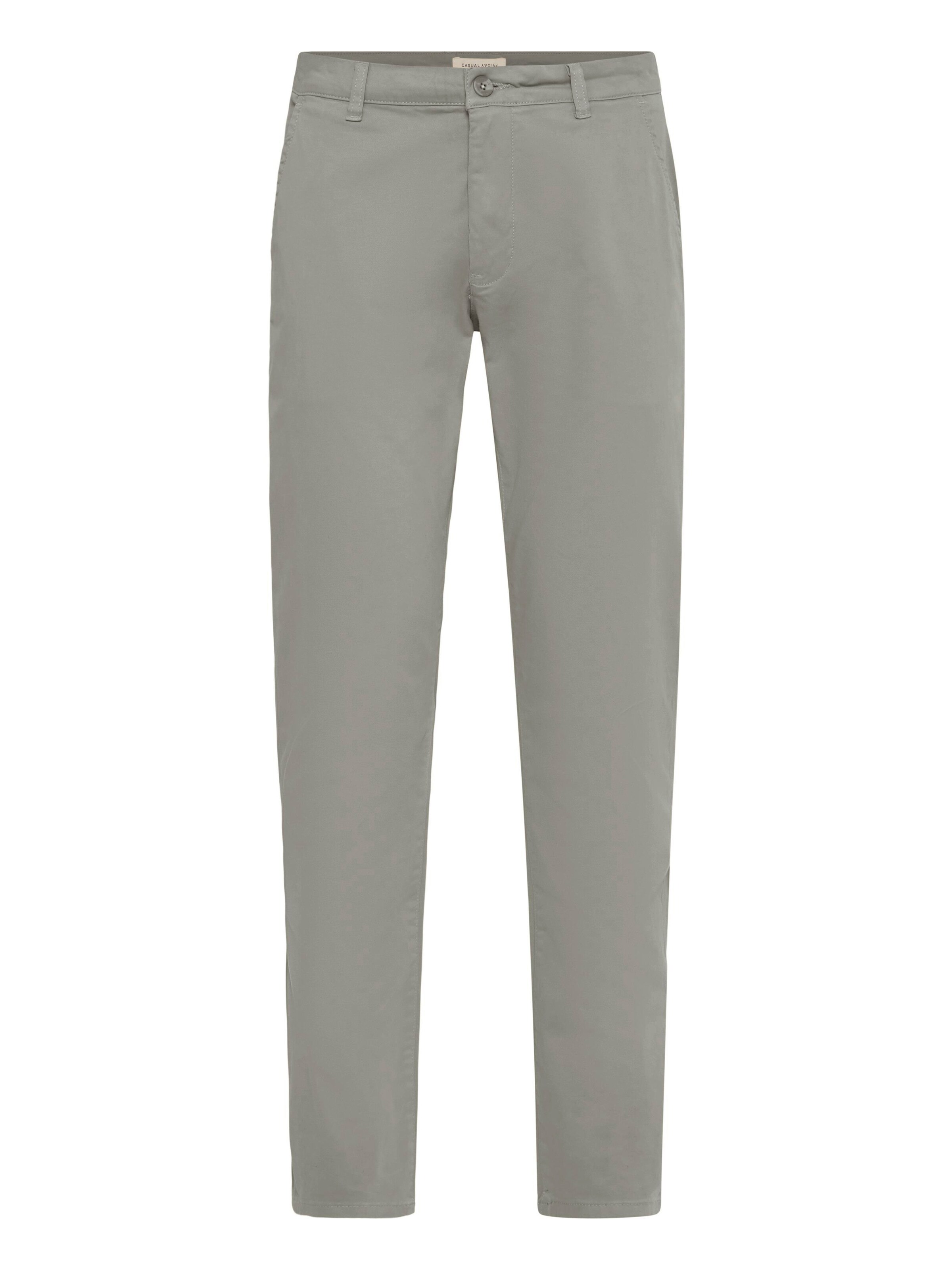 Casual Friday Chino trousers 'Viggo' in Grey: front