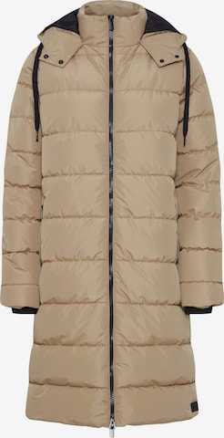 Oxmo Winter Coat 'Soliana' in Brown: front