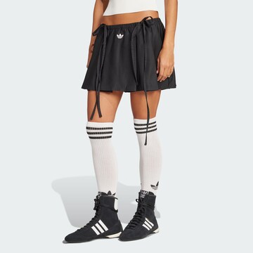 Jupe ADIDAS ORIGINALS en noir : devant