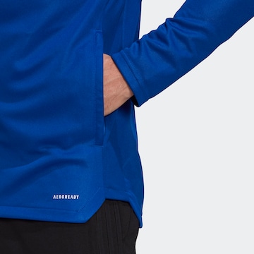 ADIDAS SPORTSWEAR Skinny Athletic Jacket 'Tiro 21' in Blue