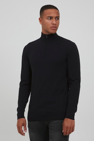 INDICODE JEANS Sweater 'BADDON' in Black: front