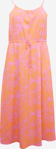 Robe 'LUX' ONLY Carmakoma en rose : devant