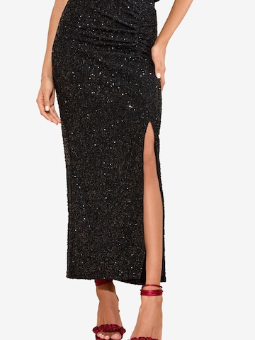 melns Friends Like These Svārki: no priekšpuses