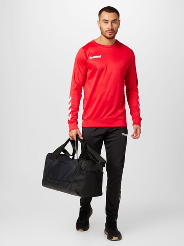 Hummel Sportsweatshirt in Rood