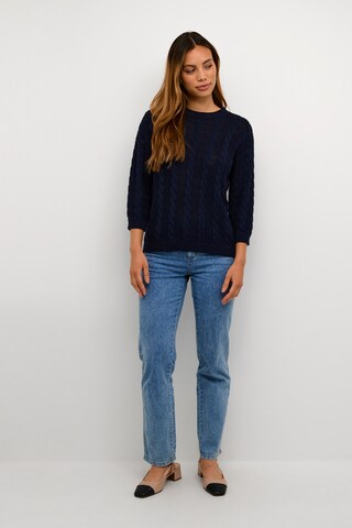 Kaffe Pullover 'Silja' in Blau