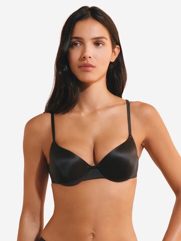 Triangolo Reggiseno 'Pure Glow' di ETAM in nero: frontale