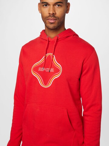 RIP CURL - Sweatshirt de desporto em vermelho