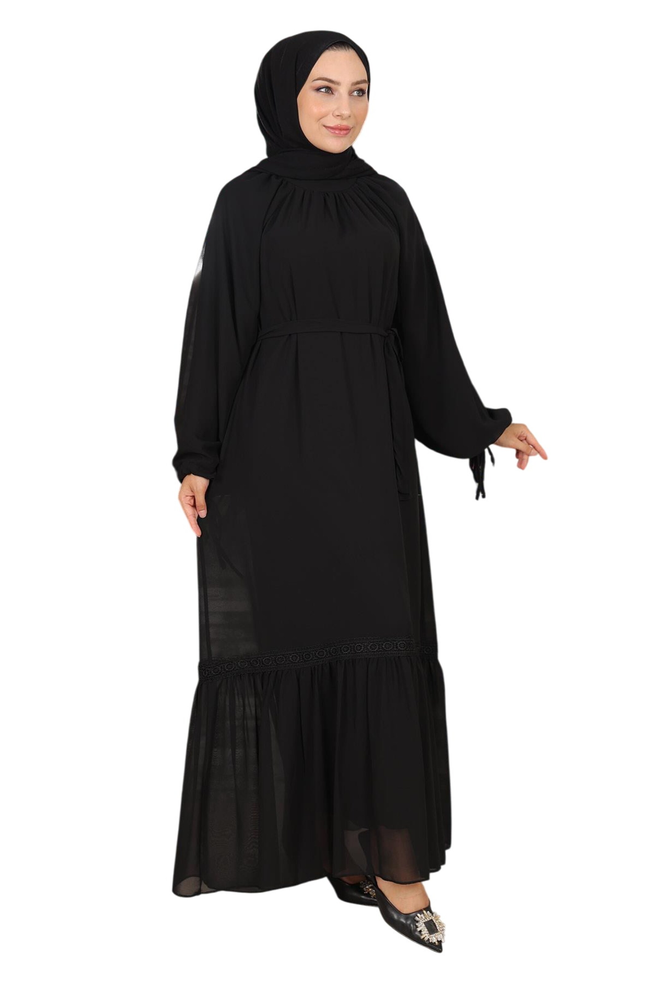 MODAMIHRAM Kleid in Schwarz